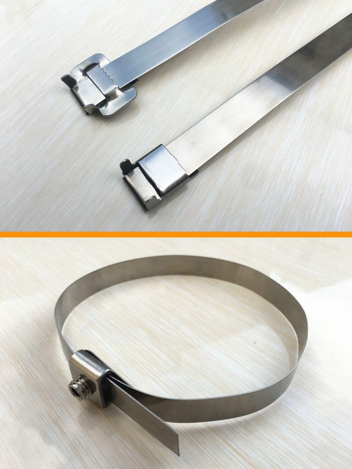 스텐밴드 철밴딩 시공 밴드 호스 서스밴드 배관자재 19x1.0mm 30m 304재질 - 상세 이미지 4