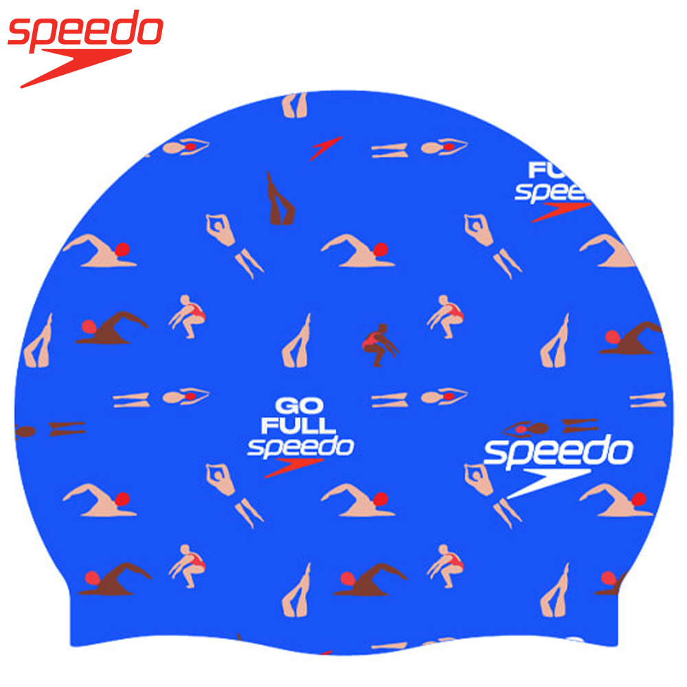스피도 Go full 실리콘 수모 8-0838500764 블루 - 상품 이미지