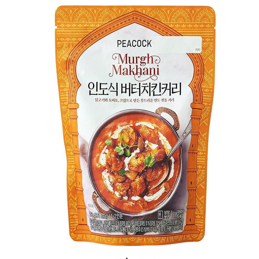 피코크 인도식 버터치킨커리 무르그마크니 350g 즉석요리 냉장식품 : 대찬걸