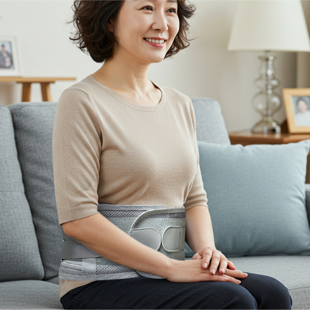백픽스에어 허리보호대 air로 빈틈없이 완벽하게지지 허리복대 - 상세 이미지 5