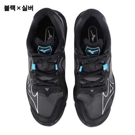 미즈노 웨이브 라이트닝 Z8 배구화 남녀공용 V1GA2400 화이트/블랙 265 - 상세 이미지 4