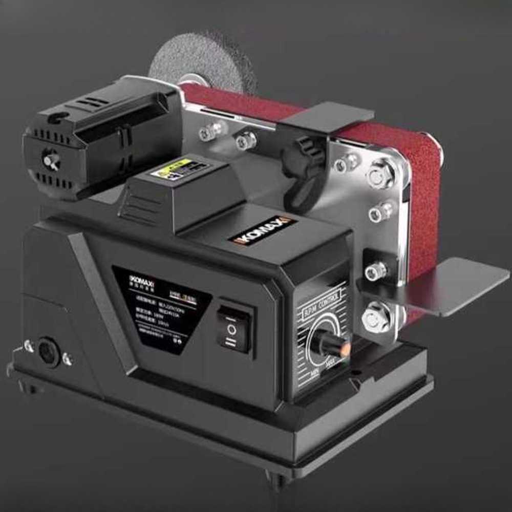 충전식 칼갈이 전동 벨트 샌딩기 그라인더 연마기 A - 상세 이미지 2