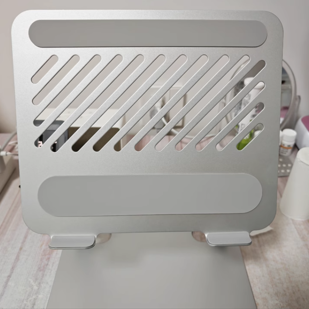 UGREEN 리프팅 노트북 스탠드 방열 받침대 높이조절 접이식 알루미늄 거치대  일체형