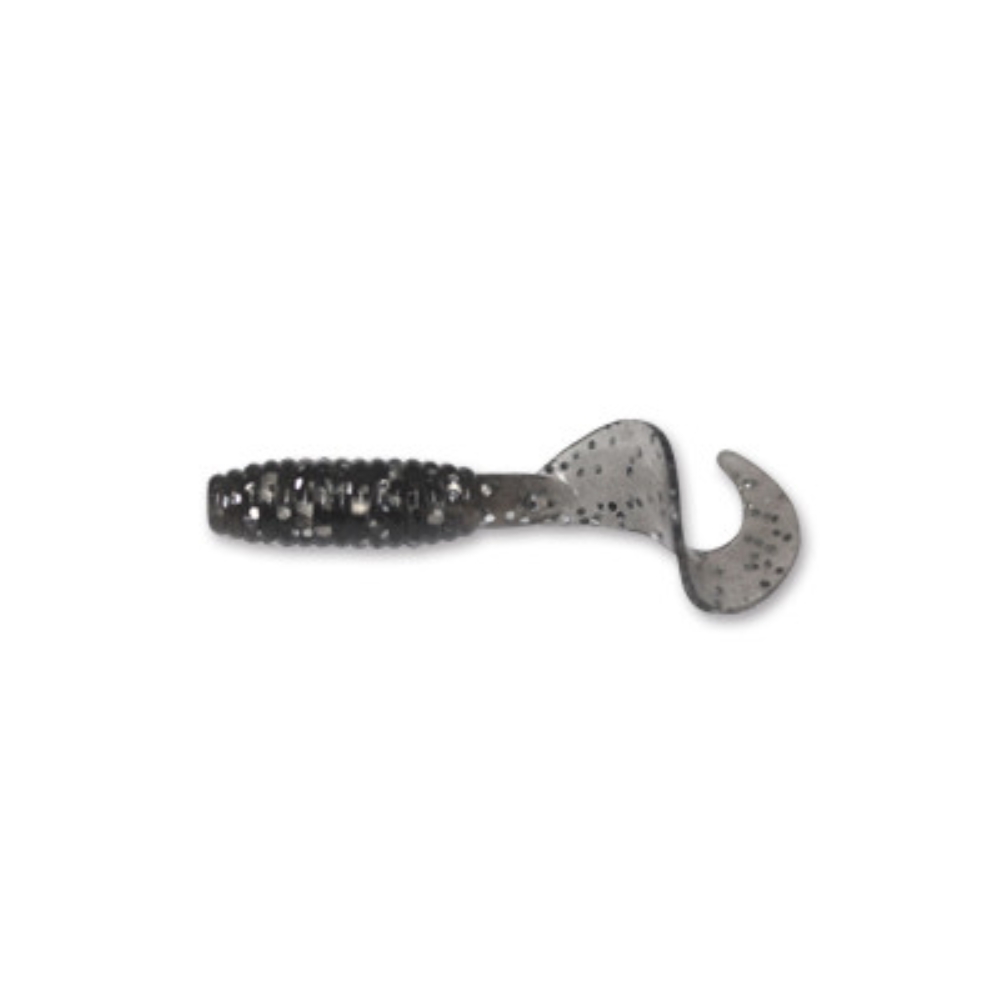 캣츠크로우 B그럽웜 쏘가리웜 광어 양태 농어 우럭 락피쉬웜 020 스모크 실버, 7.6cm(3인치) - 상세 이미지 4