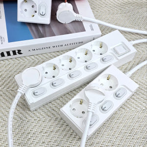 원스탑 제로갭 국산 슬림 납작 멀티탭 2구 개별스위치 안전커버포함 1m 실사용 후기 | 효과 있을까? - 상품 이미지 3
