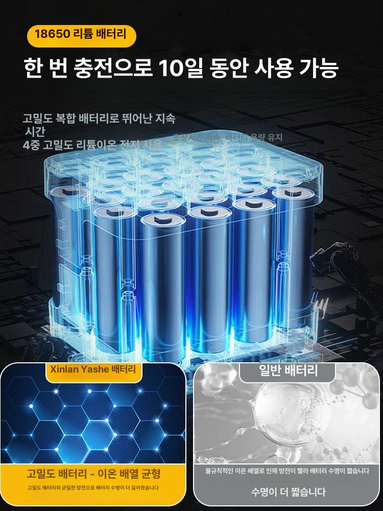 LED 충전식 무선 캠핑조명 램프 휴대용 비상등 정전대비 야외작업등 랜턴 대15000W 6-12h 이미지 6