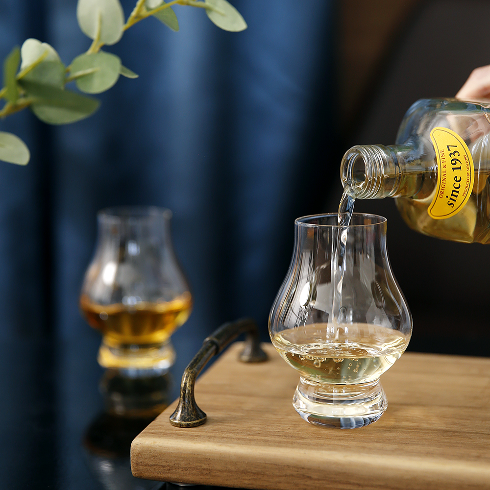 플라라 하이볼 온더락잔 양주잔 튤립 위스키잔 글라스 210ml 2P세트