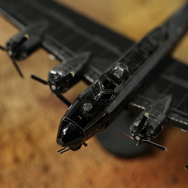 B17 전투기 폭격기 합금 블록 3D 3차원 금속 모델 2차 세계 대전 DIY 모형 피규어 B-17 폭격기 - 상세 이미지 4