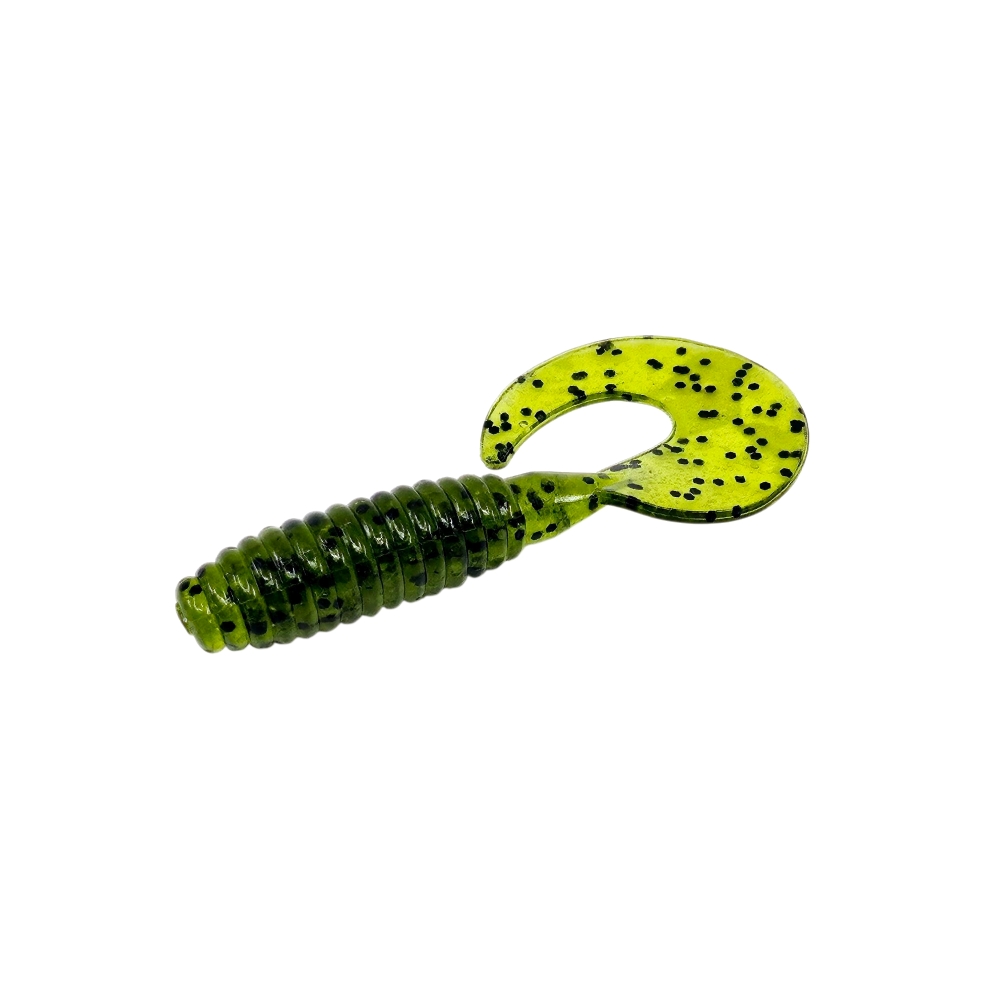 캣츠크로우 B그럽웜 쏘가리웜 광어 양태 농어 우럭 락피쉬웜 027 워터멜론, 7.6cm(3인치) - 상세 이미지 2
