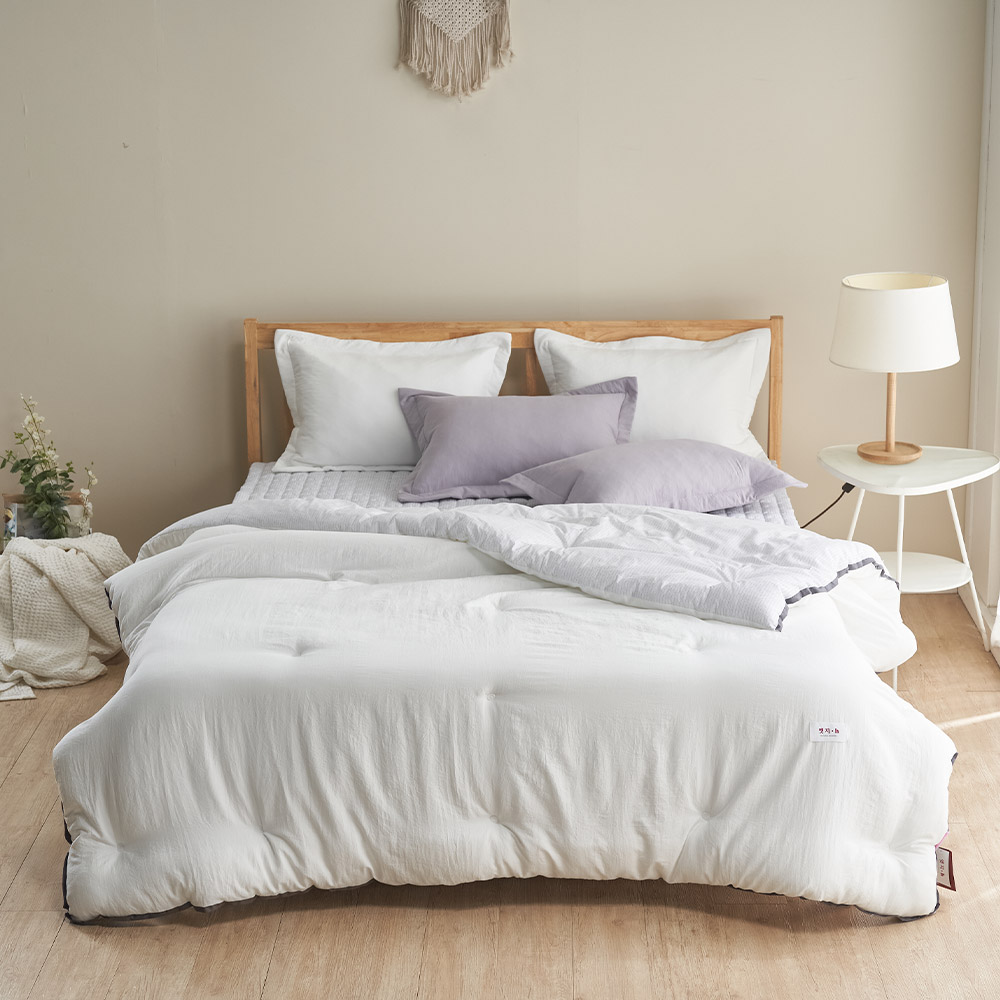 고밀도 60수 순면 100 아사 면 사계절 가을 겨울 순면 이브자리 차렵 이불 SS