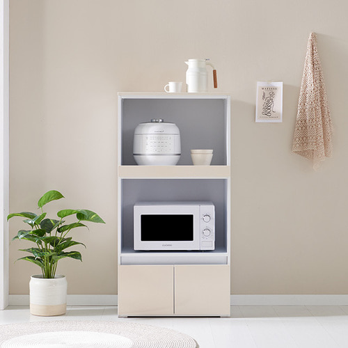 주방 렌지대 수납장 모노그린 전자레인지 밥솥 다용도 틈새 수납장 정리 선반장