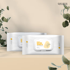 [세탁망증정] 닥터퓨리 건조기시트 섬유유연제 80매 x 2입(160매) ... 실사용 후기 | 효과 있을까? - 상품 이미지 3