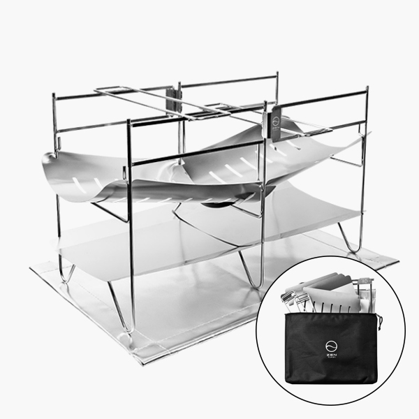 젠 캠프 NT 파이어 스탠드 휴대용 접이식 화로대