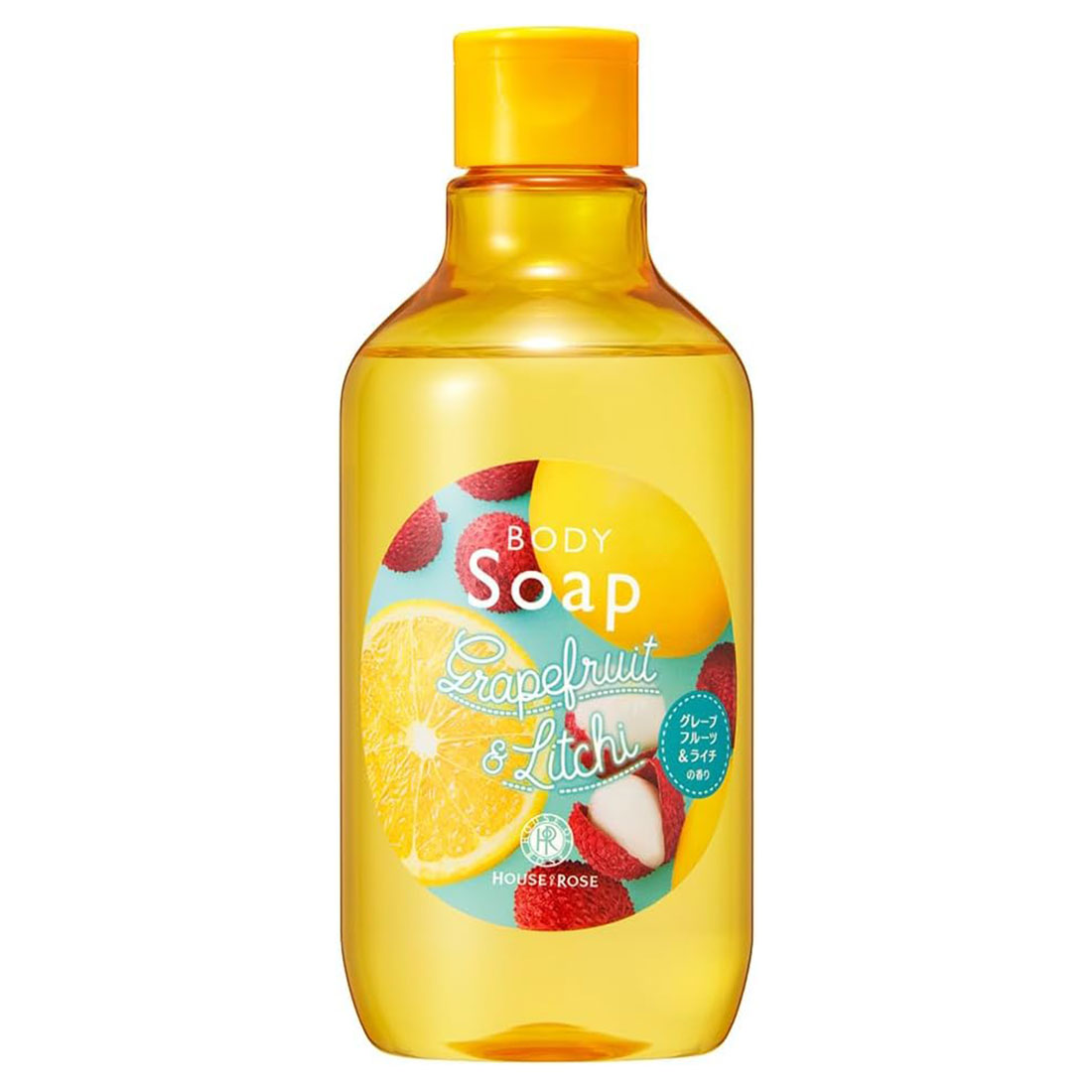 하우스 오브 로제 바디워시 LG (자몽&amp;라이치 향) 보습성분 배합 300mL