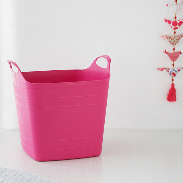 BLICA 수납박스 25L 1칸, 핑크 1566.4843, 1개