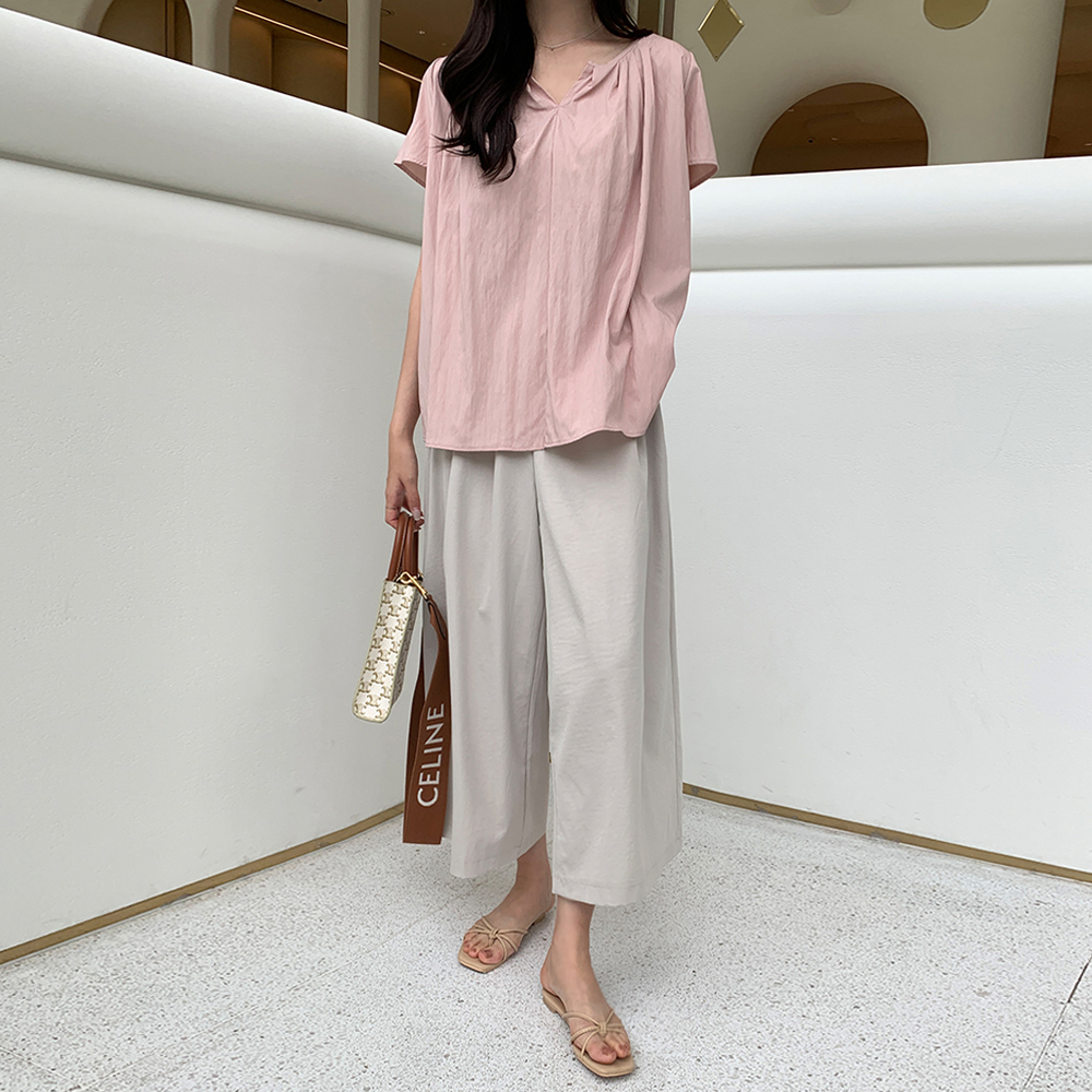 블레이디 와이드 팬츠 - 상세 이미지 4