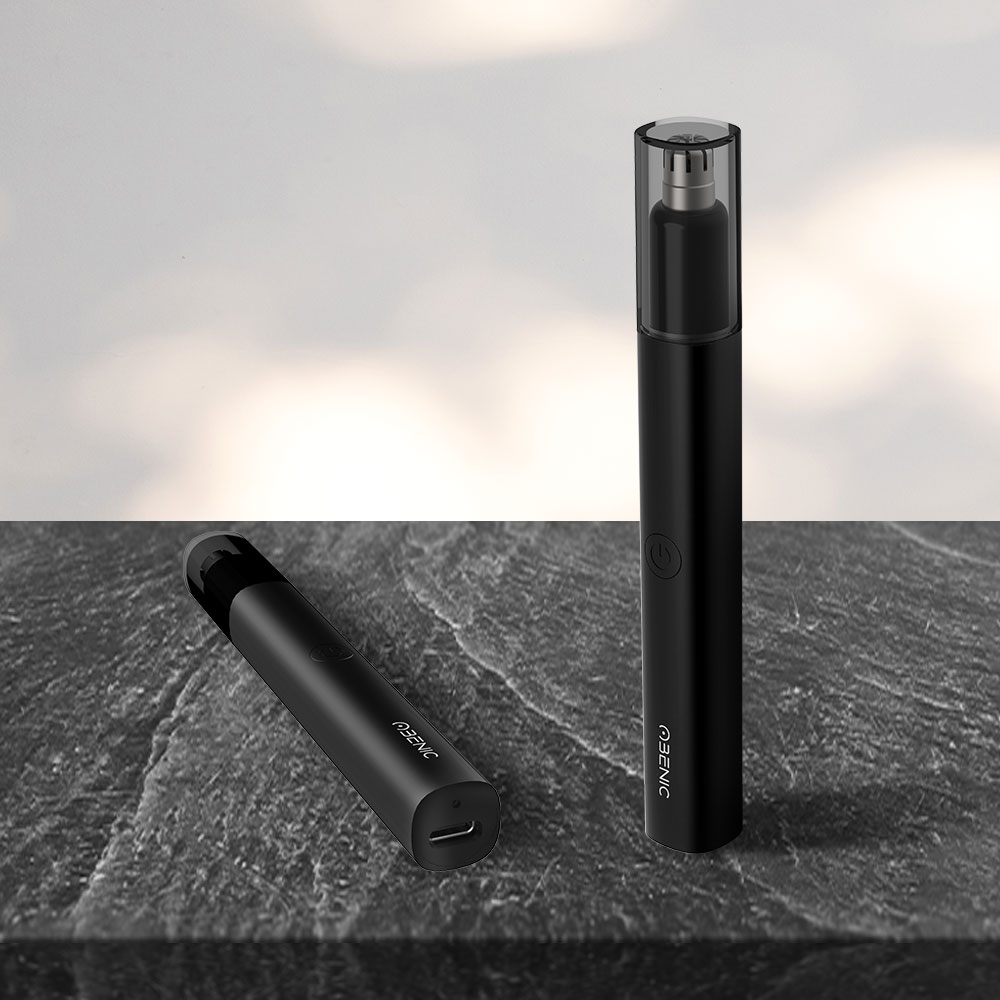 오베닉 코털제거기 C타입 충전식 휴대용 전동 눈썹 콧털 정리기 트리머