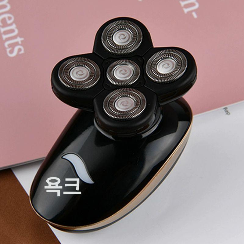 남성 머리용 5-in-1 전기면도기 대머리 면도기 5 블레이드 RQ6900 블랙 세트 - 상세 이미지 3