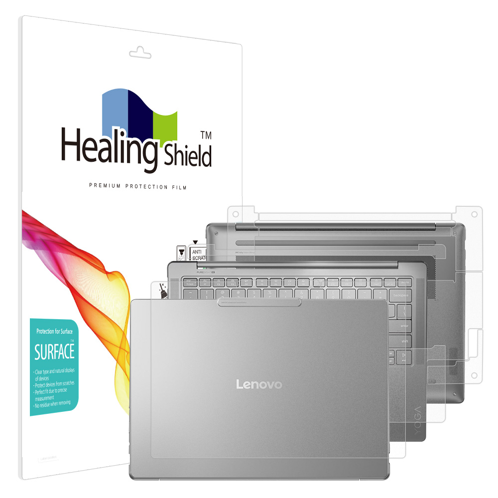 레노버 요가 슬림 7 14ILL10 아우라 에디션 무광 외부보호필름 3종세트