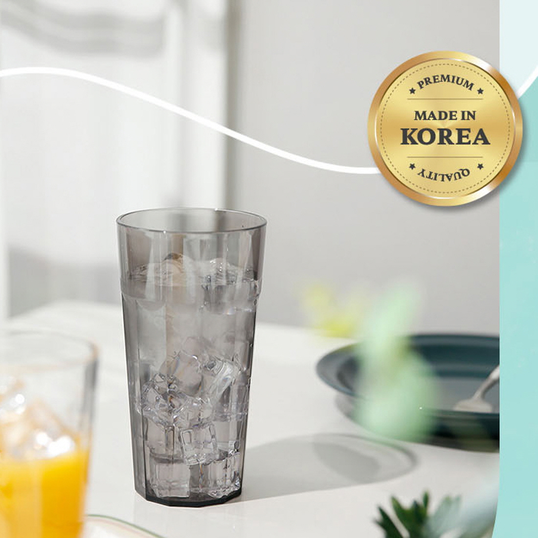 국산 다회용 컵 안깨지는 폴리카보네이트 아이스아메리카노 카페 매장 업소용 PC컵 10종 - 상세 이미지 2