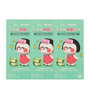 GRN 알로에 이뮨 젤리 겔 다당체 피부 장 면역력 1박스 14포, 3개 맛있게 먹은 솔직 후기 - 상품 이미지 1