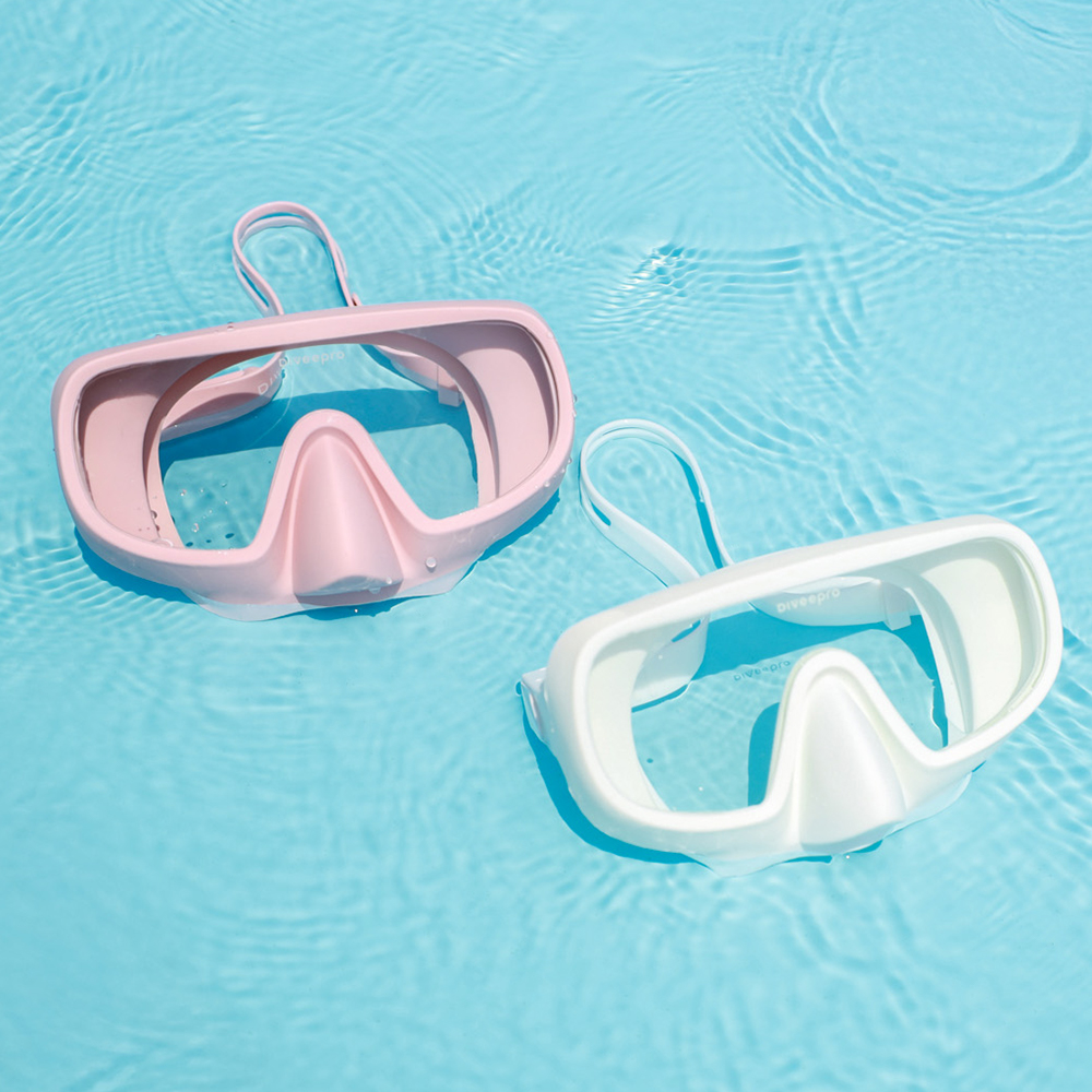 다이비프로 스노쿨링 마스크 아쿠아젠 폴더블 휴대용 물안경