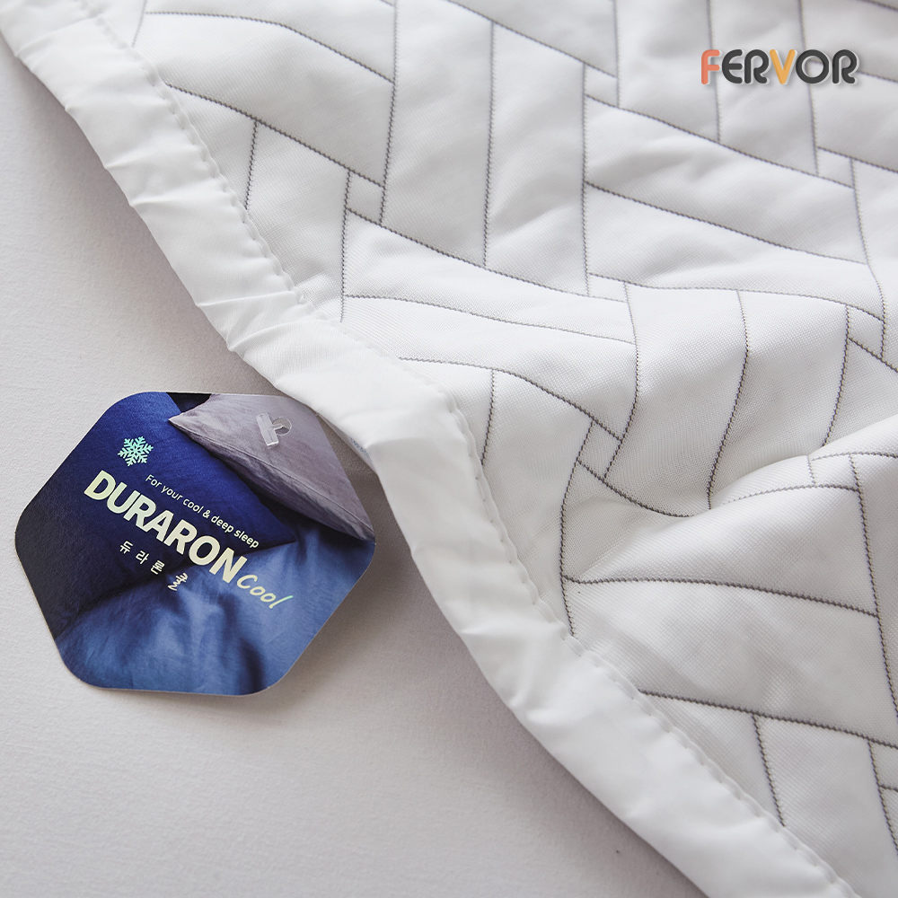 퍼보 휴비스 듀라론 에오로쿨 냉감패드 쿨매트 소파침대러그 격자, SS(슈퍼싱글)