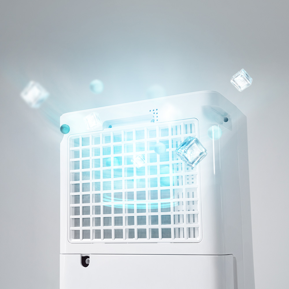 쿠잉 제습기 DHS-07W 미니 소형 원룸 화장실 가정용 드레스룸 옷장 습기제거 - 상세 이미지 4