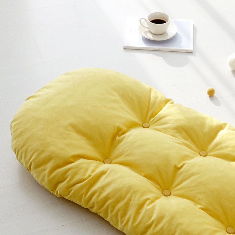 [커버만] 스누그 접이식안락의자 너도밤나무/고무나무 전용커버 옐로우 5434.0297