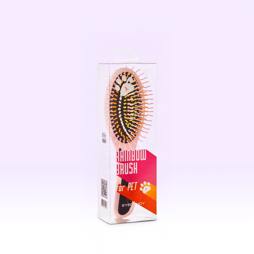 아이캔디 레인보우 브러쉬 for PET 펫브러쉬  강아지 애견빗 (사이즈-미디엄)