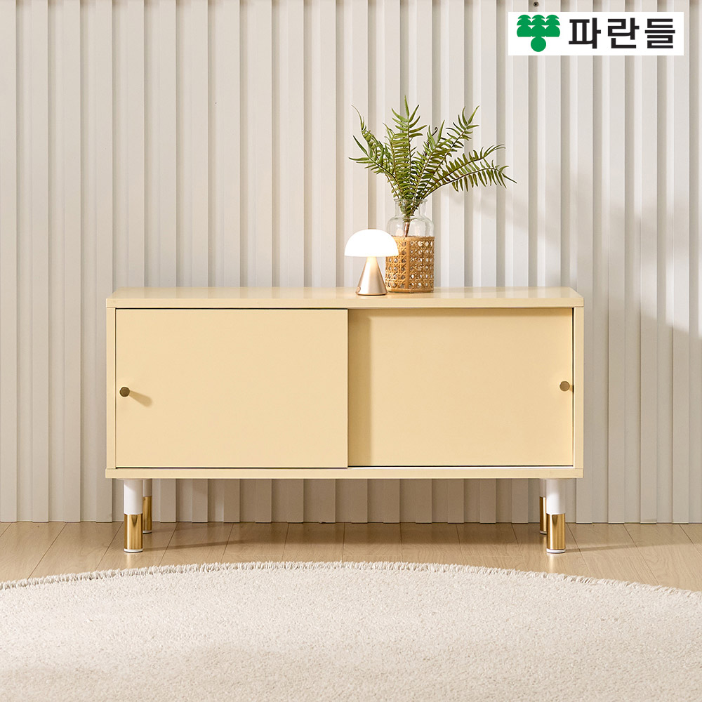 파란들가구 E0목재 LPM 미닫이도어 800 TV 거실장 티비다이 - 상세 이미지 4