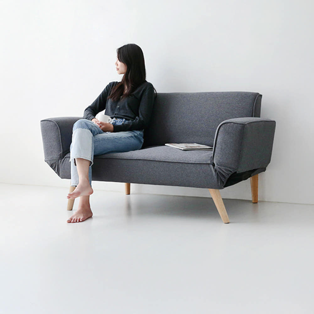 PINDA 2인 소파베드 4913.0196, 블루