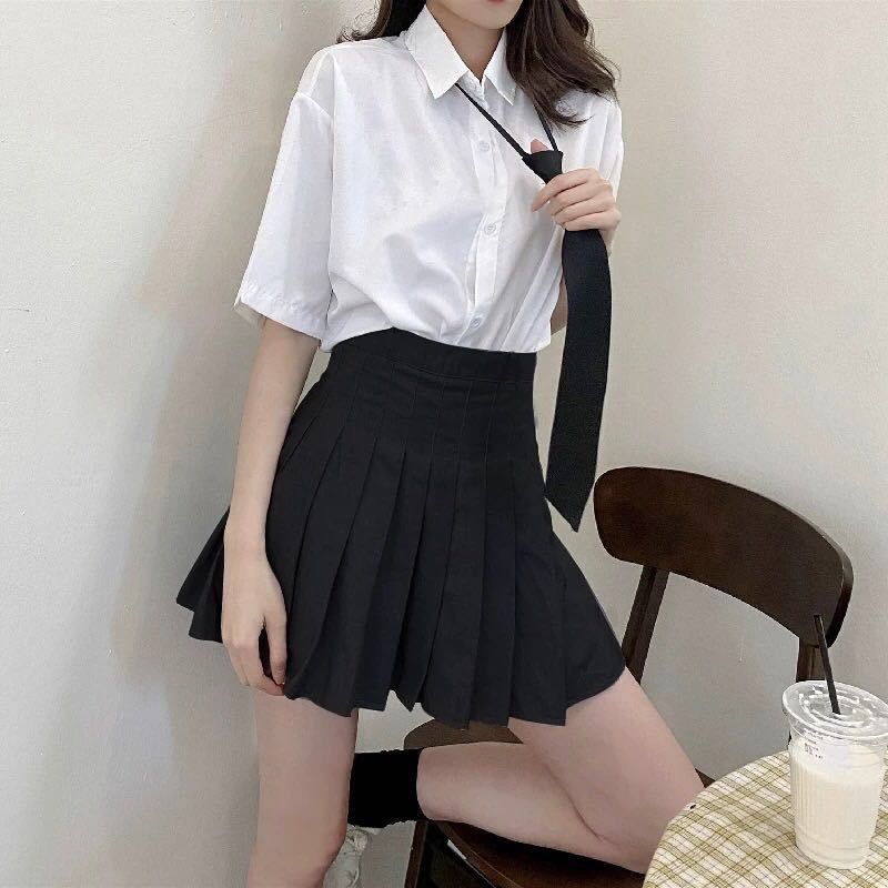 여자경찰옷 여성 성인 경찰 제복 유니폼 할로윈 의상 다크 남색 - 상품 이미지