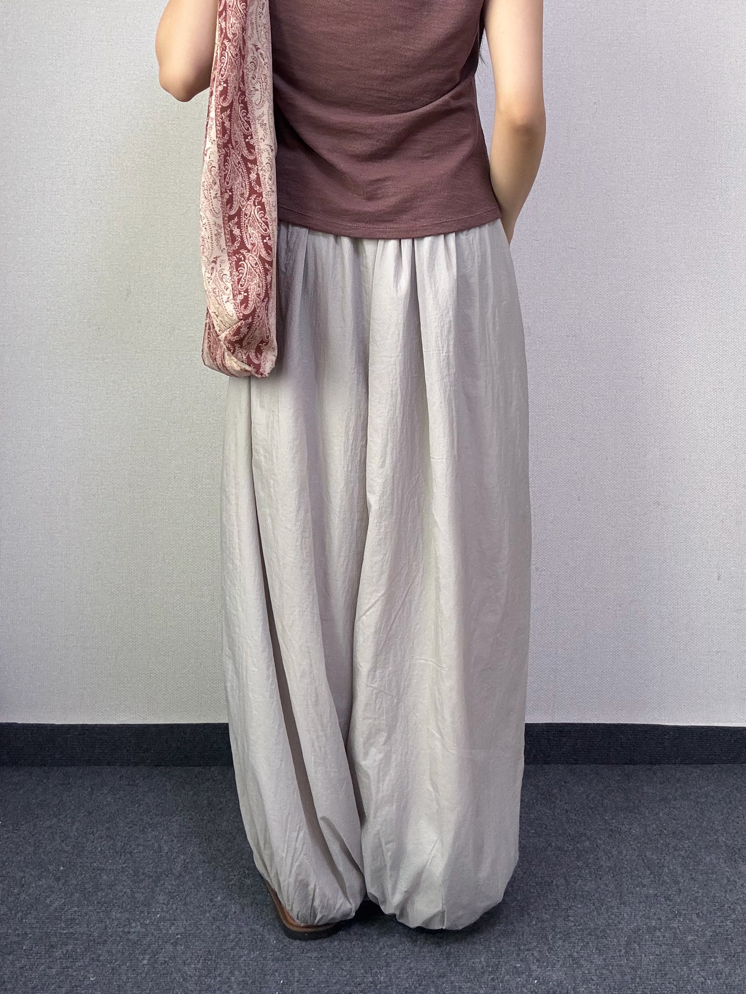 루아 나일론 펌킨 팬츠 [3Color] - 상세 이미지 3