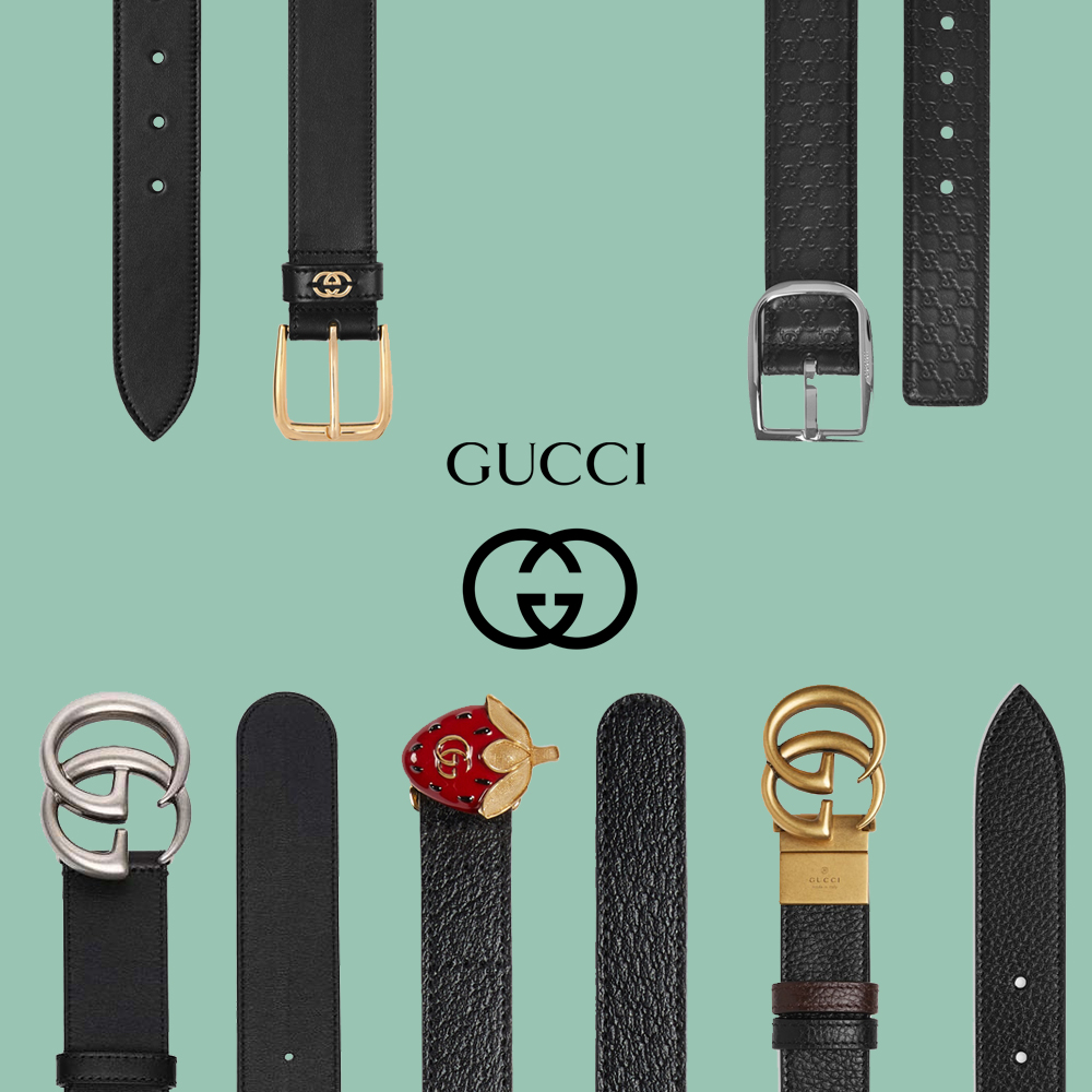 [국내 백화점 AS가능]구찌 남성 마이크로시마 마몽 슈프림 GG 가죽 벨트 정장