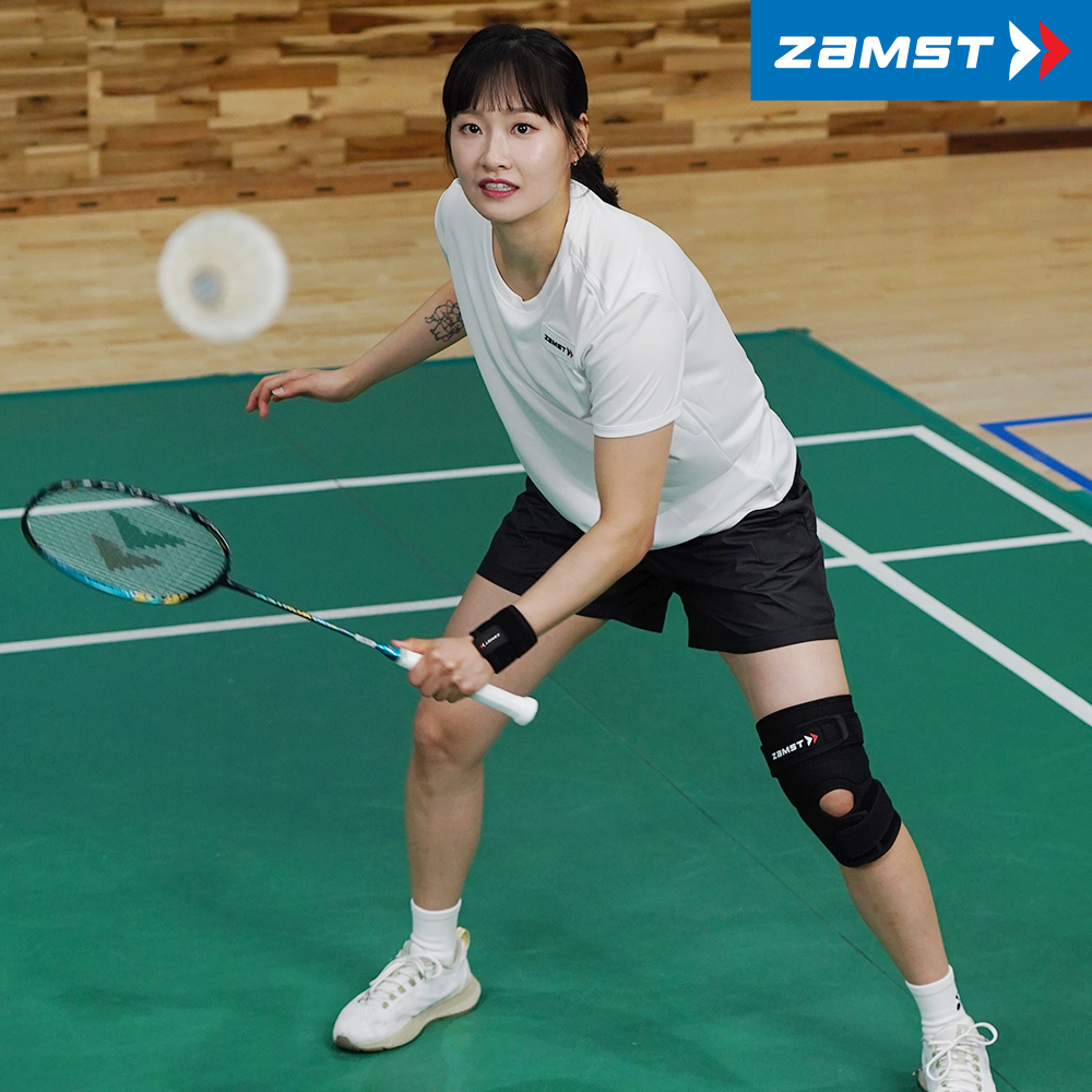 배구여제 김연경 잠스트 손목보호대 리스트밴드 일상 헬스 테니스 골프 농구 탁구 아대 블랙, L 이미지 7