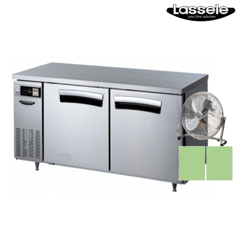 테이블냉장고 1500 카페 식당 영업용 2칸 간냉식테이블냉장고 : 신일N위시웨이