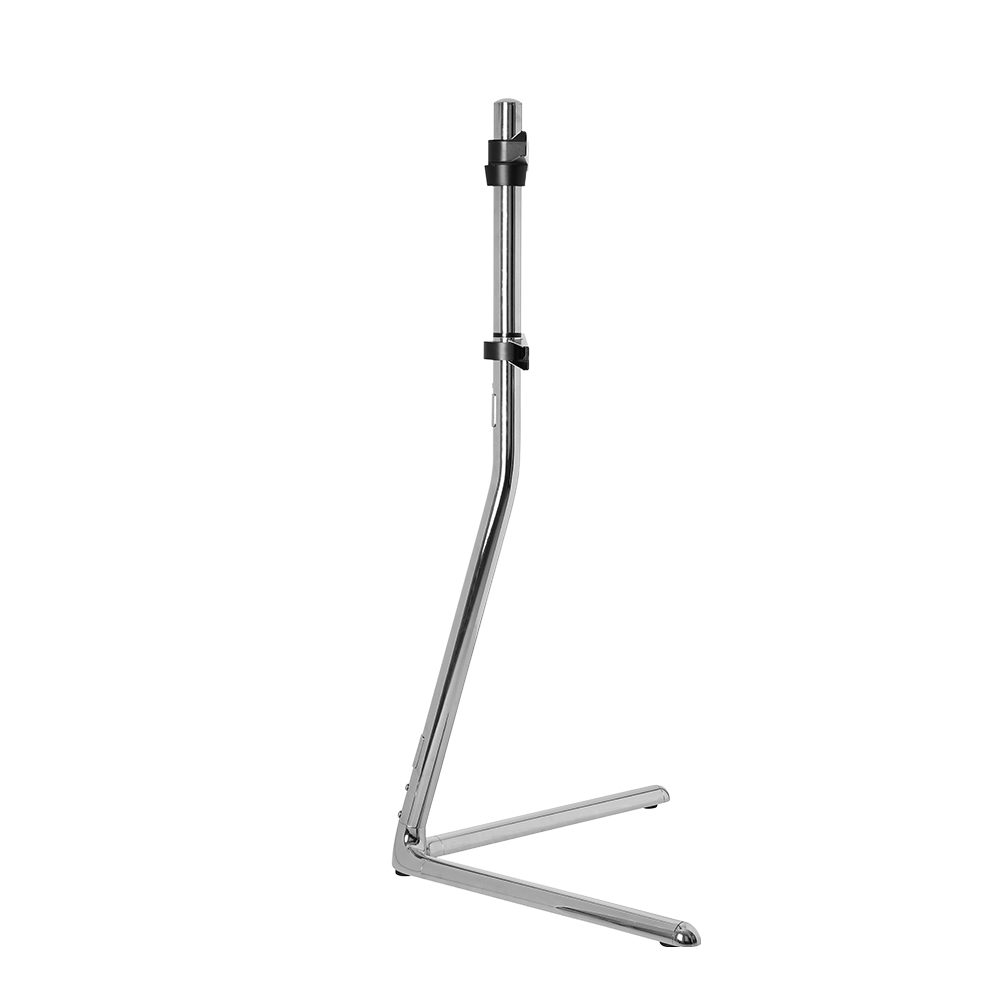 TV스탠드 이젤형 티비 거치대 163cm(65인치) 189cm(75인치) V타입 메탈 크롬