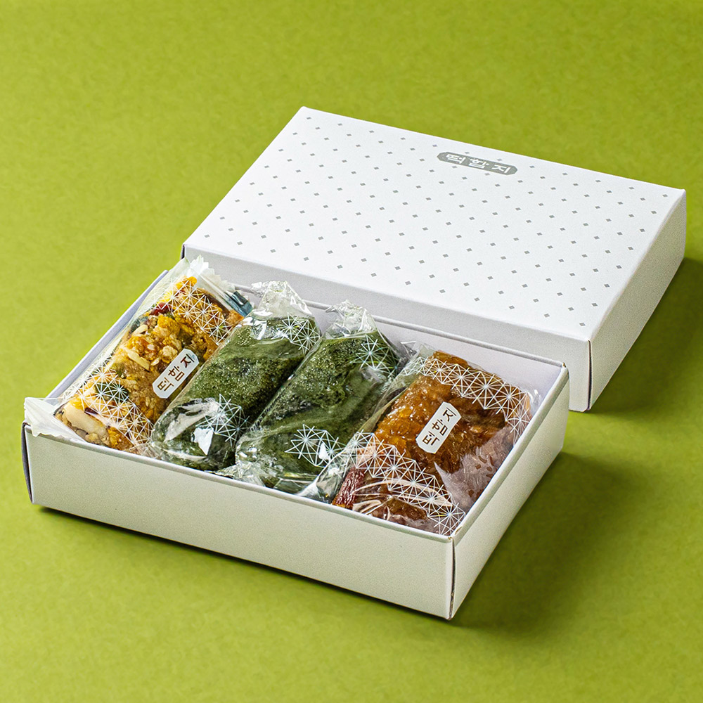 답례떡 3구 조문,결혼,돌 답례품 떡함지 이미지 8
