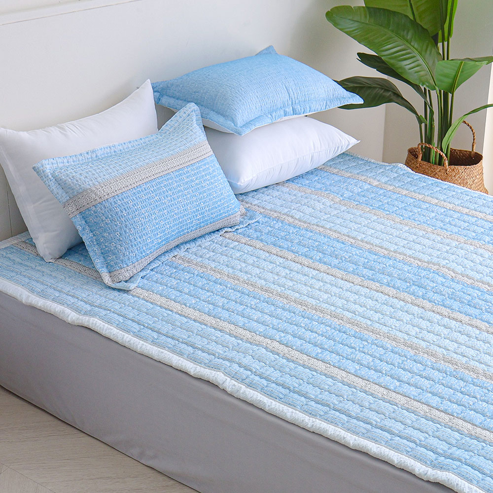 아르떼베딩 썸머체크 여름 시원한 침대패드 매트리스 시어서커 이불 패드 SS