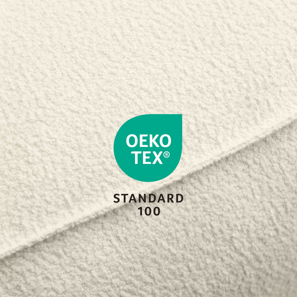 [빈백 환승] 폴리몰리 301B 부클레 삼각 쿠션 겉커버와 속커버 (충전재 불포함)