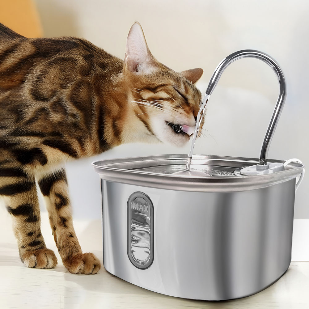 잼피 스테인리스 강아지 고양이 3리터 자동급수기 펫 정수기 JP-WD101 이미지 3