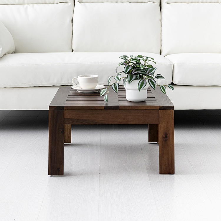 TANG 아카시아 원목스툴/협탁 50 브라운 0344.0883