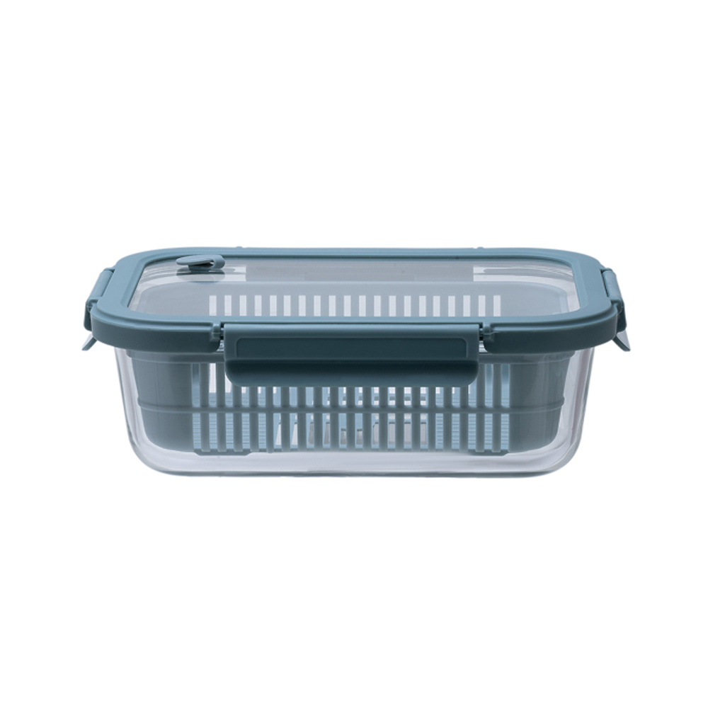 [1+1] 케이트왈츠 퓨어락 밀폐용기 반찬통 채반용기 / 1520ml+1520ml - 상세 이미지 4