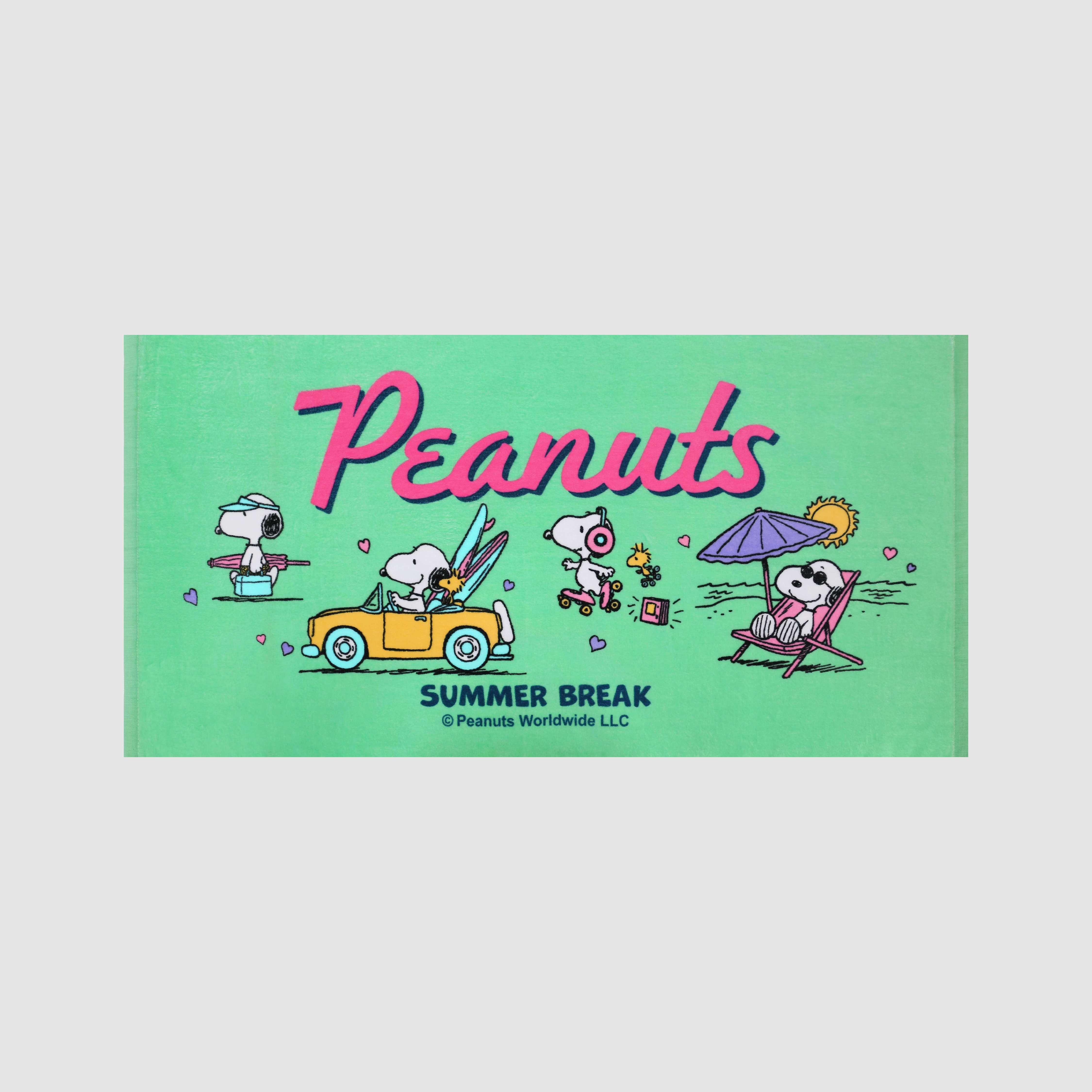 송월갤러리 스누피 베케이션50 최고급코마사 20수 비치타올