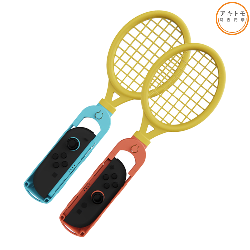 닌텐도 스위치2 조이콘2 그립 테니스 라켓 2P세트 아키토모