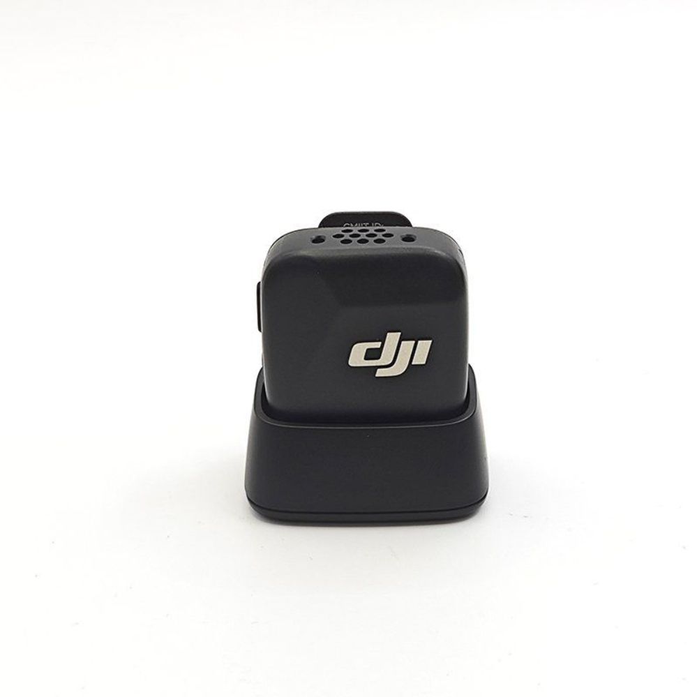 DJI 마이크 미니 송신기 충전 베이스 화이트 블랙 충전기 거치대 - 상세 이미지 2