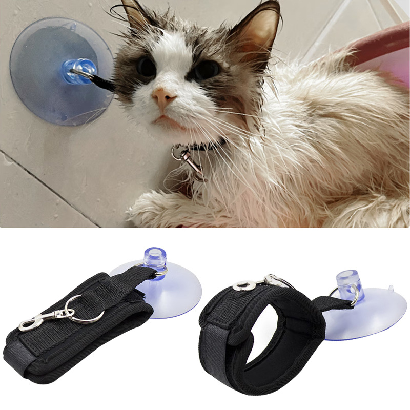 강아지 목욕줄 고양이 리쉬줄 미용 목줄 - 상세 이미지 2