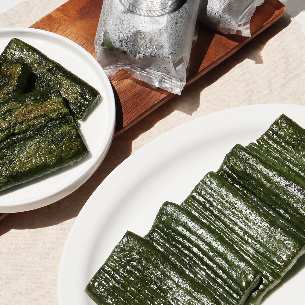 밀레의공방 무설탕 진도해풍 쑥 현미곤약절편 1kg 2kg 이미지 7