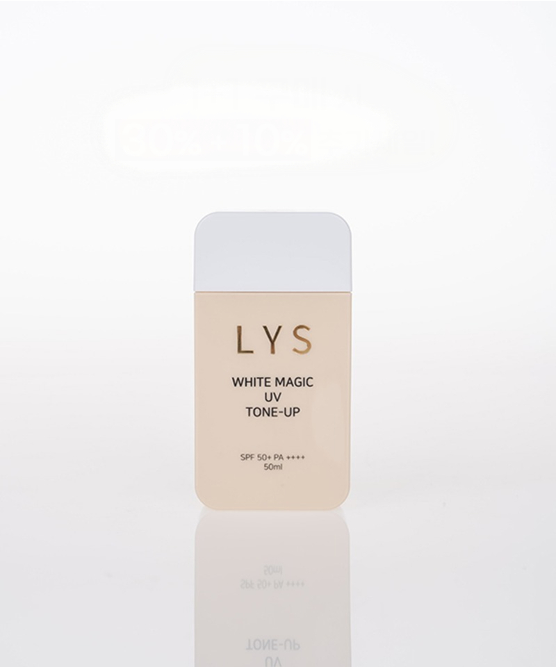 LYS 선크림 톤업 베이스겸용 파데프리 자연광채 피부보정 자외선차단 데일리 제품 이미지